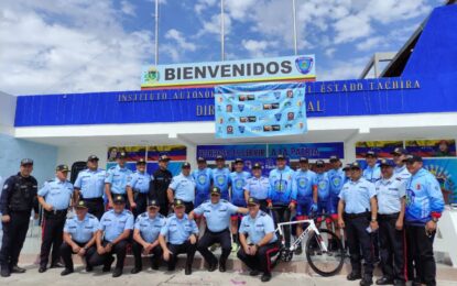 Politáchira realizó una presentación histórica de su equipo de ciclismo