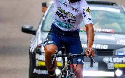 Franklin Lugo tomó el liderato en la Vuelta al Táchira