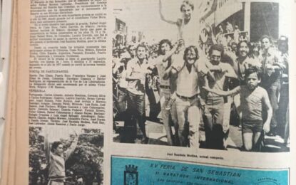 La historia de la Media Maratón San Sebastián se exhibe en la  Hemeroteca de San Cristóbal