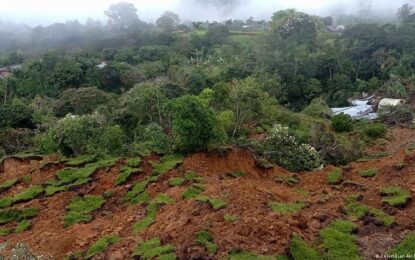 Colombia reporta más de 700 personas damnificadas por derrumbe