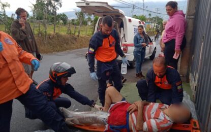 29 personas lesionadas en 17 accidentes viales