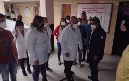 Autoridades de salud inspeccionan Hospital de Coloncito