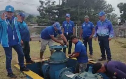 Hidrosuroeste culmina con éxito trabajos en línea de aducción San Cristóbal