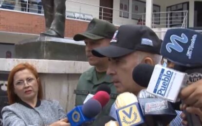 9 municipios del Táchira conforman la zona de seguridad y defensa