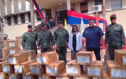 Hospital Central de San Cristóbal recibe dotación de insumos médicos