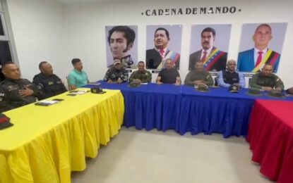Frontera: Organismos de seguridad de Colombia y Venezuela afianzan coordinación de trabajo