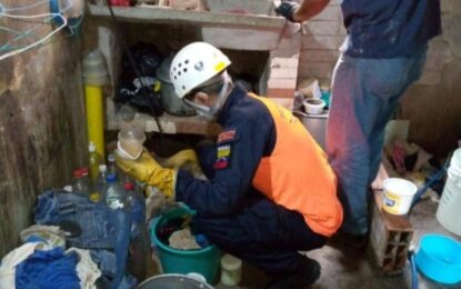 Protección Civil Táchira ejecuta labor social en el Barrio 8 de Diciembre