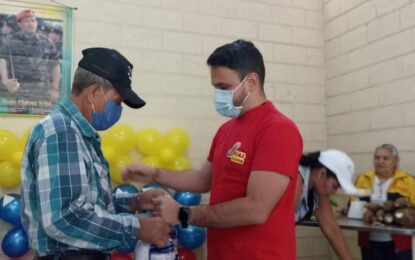 Familias del municipio San Cristóbal son abastecidas con proteínas