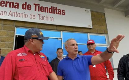 Autoridades nacionales acompañan supervisión de procesos de importación y exportación en Táchira