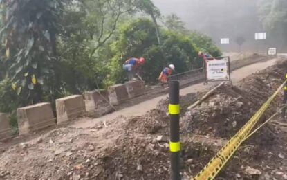 Gobernador Bernal supervisa obra vial de envergadura en municipio Rafael Urdaneta