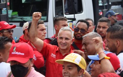 Gobernador Freddy Bernal agradeció a la clase obrera su desempeño por el crecimiento del estado Táchira