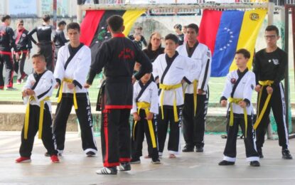 60 atletas de Michelena ascendieron a Cinturón en Hapkido del Cóndor