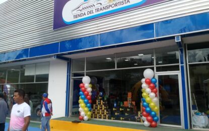 Inauguran Tienda del Transportista en Táchira