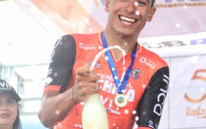 Arlex Méndez bicampeón de la Vuelta de la Juventud, Lotería del Táchira el gran dominador