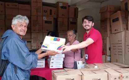 Cantv entregó equipos TDA a familias de la parroquia Bramón en Táchira