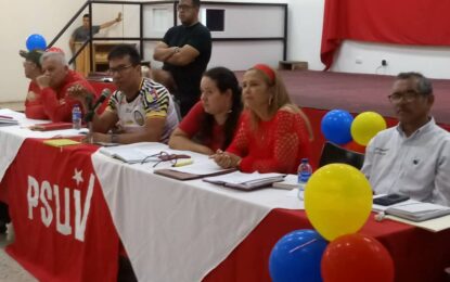 PSUV Táchira fortalece estructuras políticas en despliegue por la región