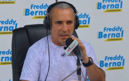 Gobernador Freddy Bernal: El 1×10 sigue sumando victorias