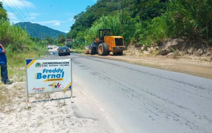 Ruta Integral de Mantenimiento rehabilita tramos en la Troncal 005