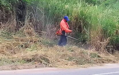 Gobernación despliega mantenimiento en tramo Lobatera- Colón