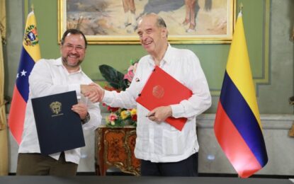 Colombia y Venezuela firman acuerdo que permite un “retorno seguro” de niños y adolescentes abandonados