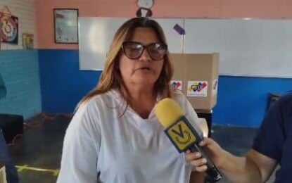 Alcaldesa Marta Gallo: Táchira ejemplo de civismo en el referendo del 3D