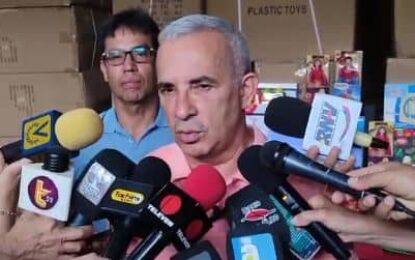 Gobernador Freddy Bernal: inicia la entrega de 300 mil juguetes para niños tachirenses