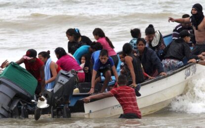 Naufragio en ruta migratoria en Colombia deja tres muertos