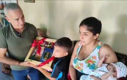 Gobernador Bernal: “Los niños son la esperanza, futuro y prosperidad de Venezuela”