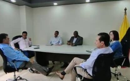 Embajador de Colombia en Venezuela visita al Táchira