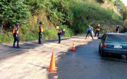 Mitigan riesgos por derrame de combustible en la vía hacia el Mercado Mayorista de Táriba