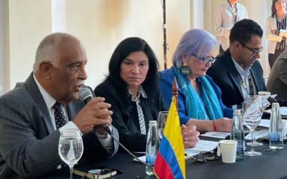 Venezuela y Colombia desarrollan mesa de trabajo en el Senado sobre restablecimiento de relaciones
