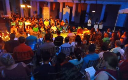 Táchira: A casa llena abrió el telón el 3er Festival Internacional de Teatro Progresista 2024
