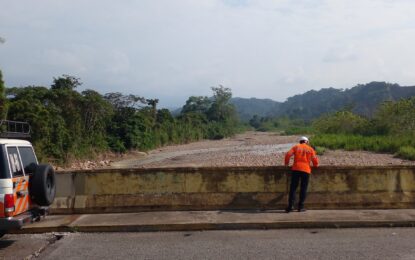 Se han determinado 1.051 zonas de riesgo en el estado Táchira frente a las lluvias