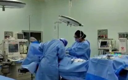 2 mil 88 cirugías realizó el Hospital Central durante el primer trimestre del 2024