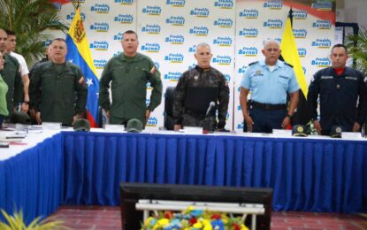 Gobernador Bernal: Trabajo cívico militar permanente redujo la criminalidad en un 37%