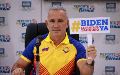 Gobernador Bernal: el bloqueo es una forma de violencia contra el pueblo de Venezuela