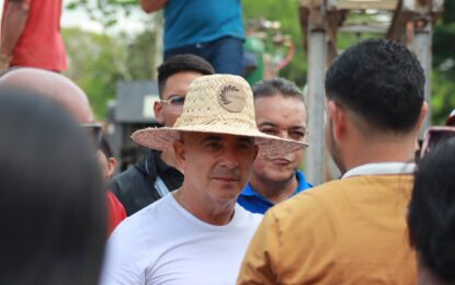 Gobernador Bernal  inspecciona ejecución de obras en frontera y zona sur