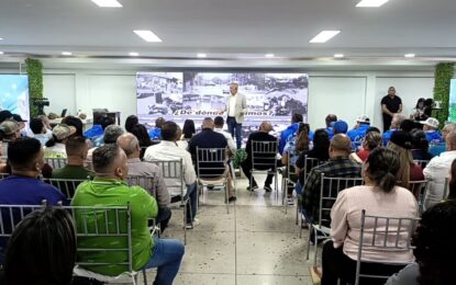 Freddy Bernal: Confianza mutua, seguridad e inversión en vialidad para potenciar producción agropecuaria