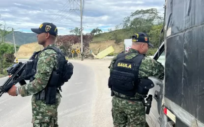 Seis capturados en enfrentamientos entre Ejército y grupos irregulares en Norte de Santander