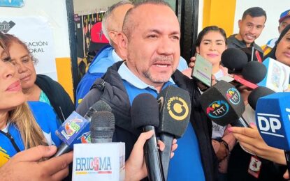 Silfredo Zambrano invitó a elegir gobernador y diputados