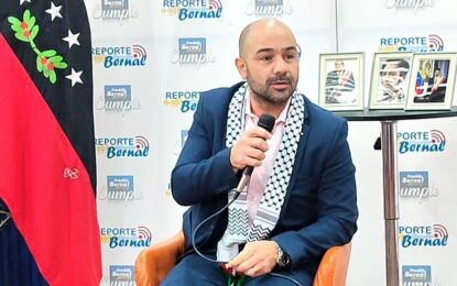 El embajador de Palestina Fadi Alzaben: “Ha triunfado el pueblo del Táchira”
