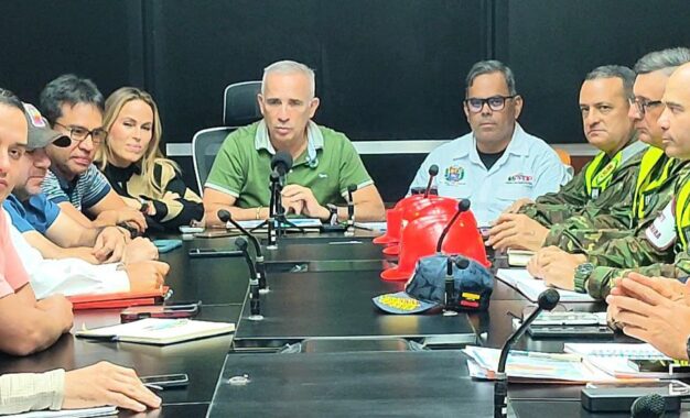 Comisión de Alto Gobierno evalúa afectaciones por las lluvias en Táchira