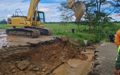 Están circulando todo tipos de vehículos por el Ramal 16 – sector Campo Alegre