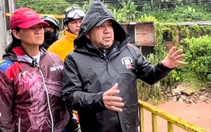 Silfredo Zambrano: “Estamos en constante monitoreo del río en El Corozo”