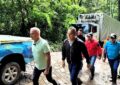 Gobernador Bernal supervisa daños en San Vicente de La Revancha