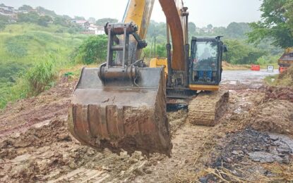 Avanza obra vial en Las Margaritas de Táriba