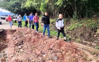 En un 25% avanzan los trabajos de recuperación vial en Las Margaritas de Táriba