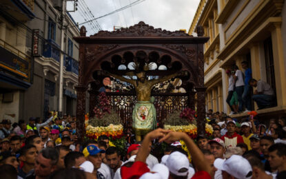 Día de júbilo no laborable en honor al Santo Cristo de La Grita