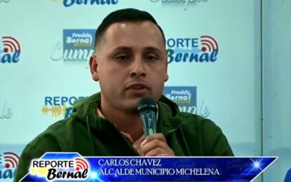 Carlos Chávez:  La Alcaldía de Michelena se despliega al territorio