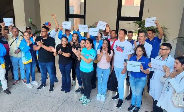 Trabajadores rechazan injerencia de EE.UU. y ratifican apoyo al Presidente de la paz